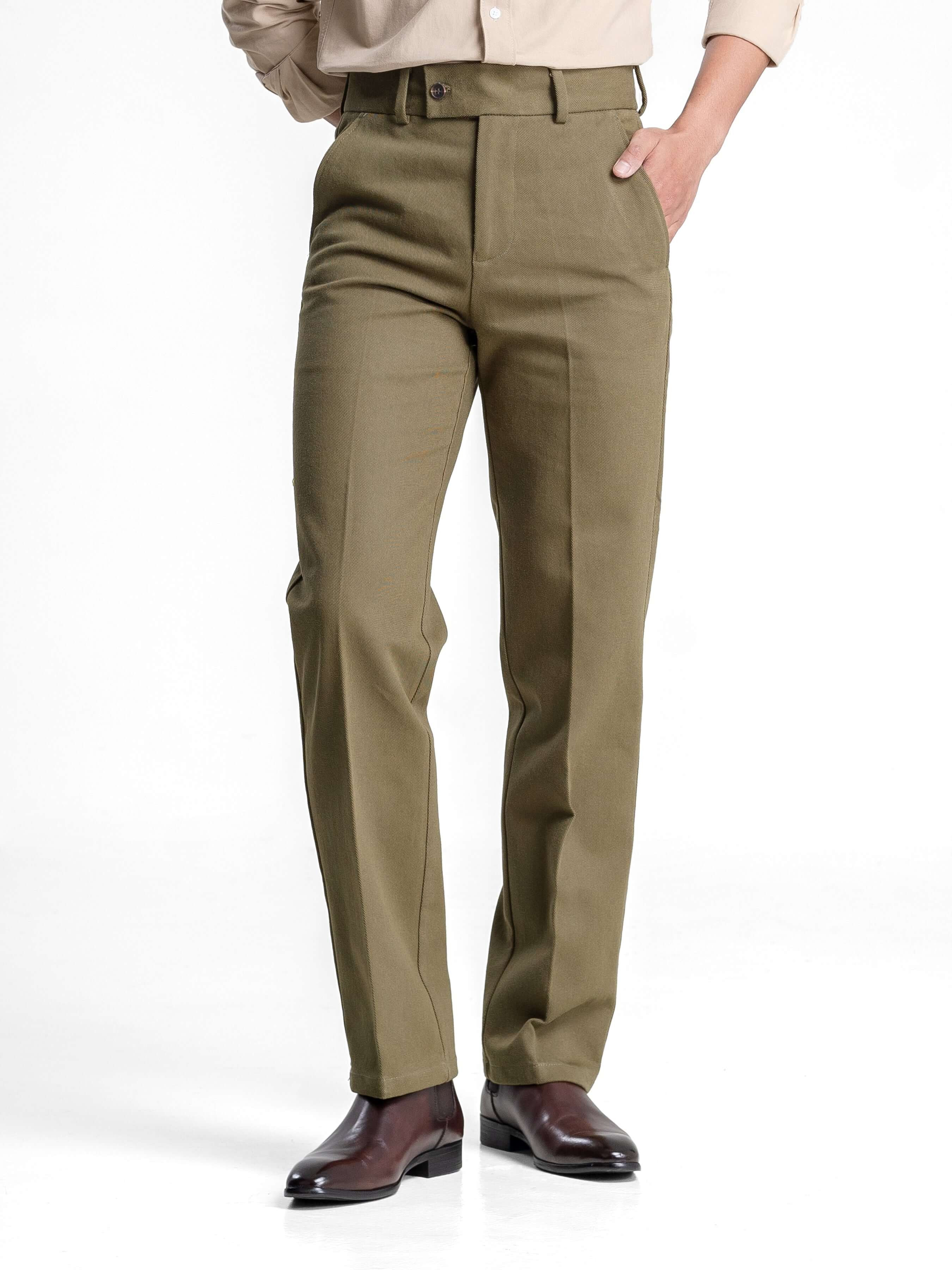 Straight Cut Trousers