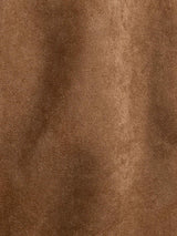 Rich brown suede texture for men's handmade shoes and apparel