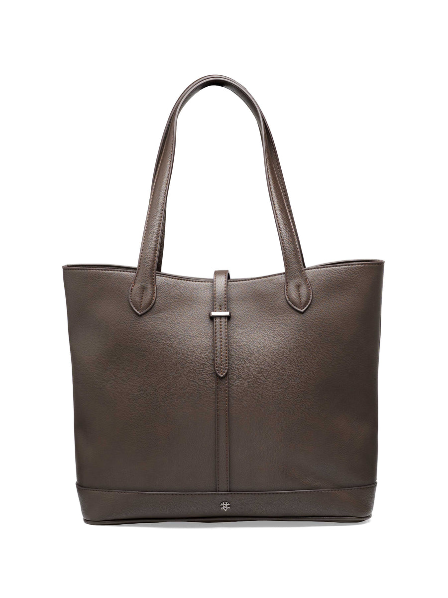 LorettoToteBagCoffeeLeather1 - Zeve