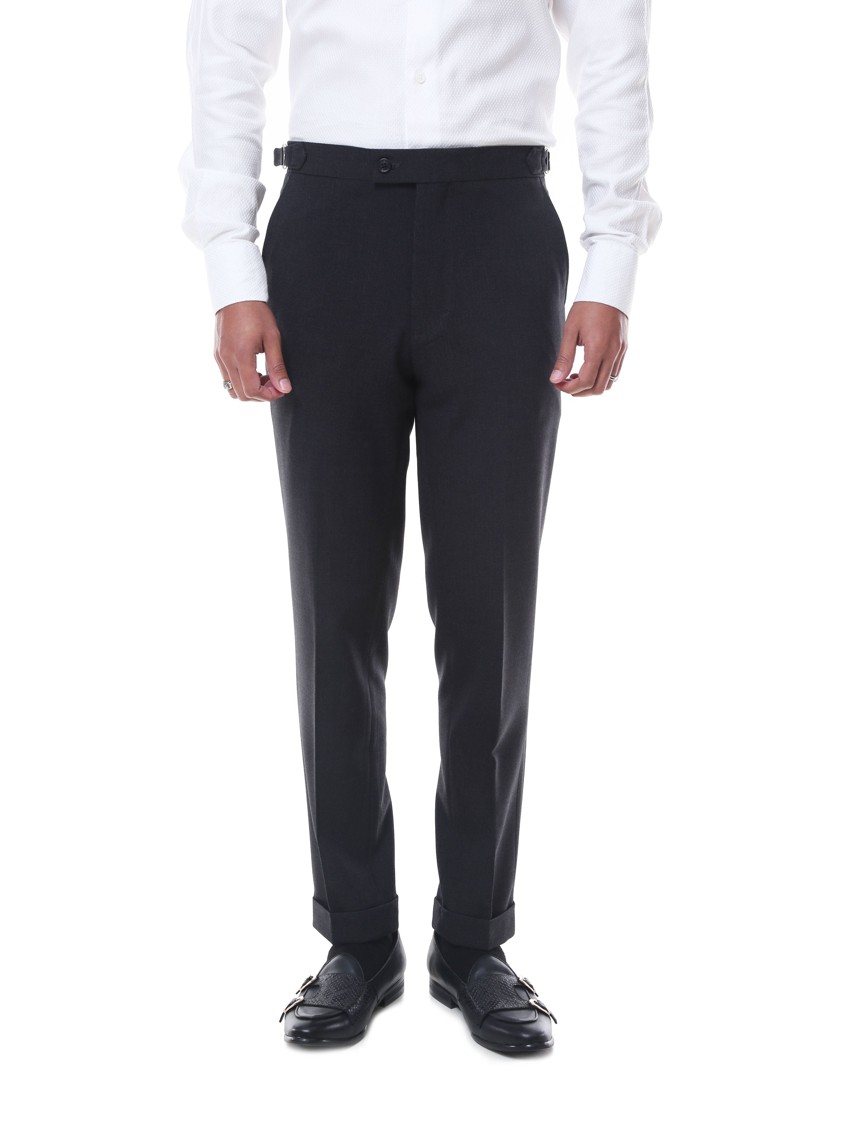 Buy Reiss Airforce Blue Fine Wool Side Adjusters Trousers from Next USA
