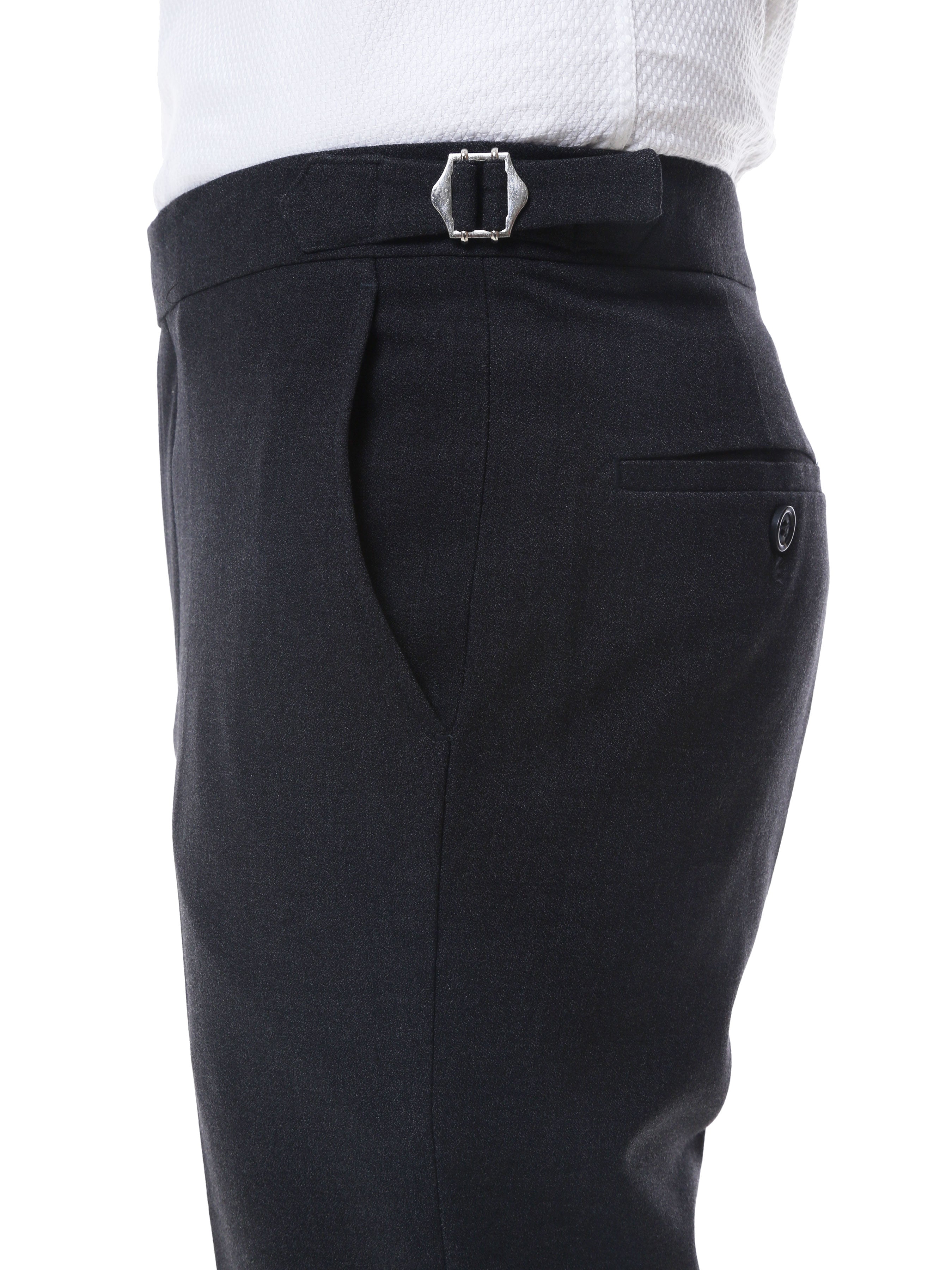 Senior Boys Regular Fit School Trousers with Internal Waist Adjuster   Victoria 2 Schoolwear