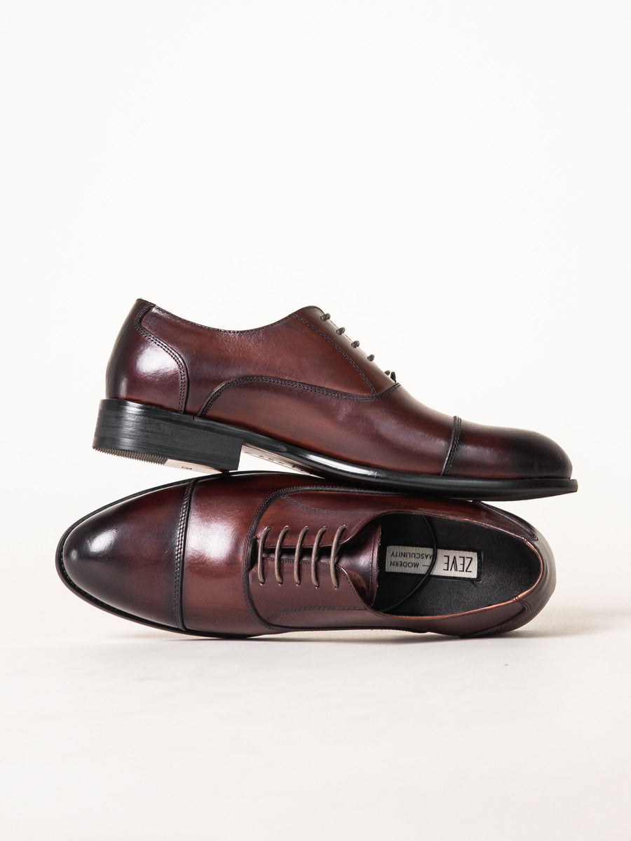 Oxford-Cap-Toe-Dark-Brown-Zeve-International-menshoes-3 - Zeve